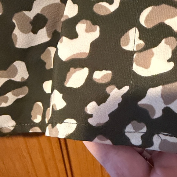 Animal Print Button-Up Shirt - Picture 10 of 11